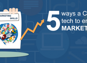 5 Ways a CMO can use Tech to enhance marketing skills